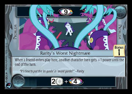 My Little Pony Rarity's Worst Nightmare High Magic CCG Card