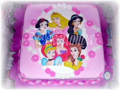 Dekorumba: Torta Decorada de Las Princesas de Disney