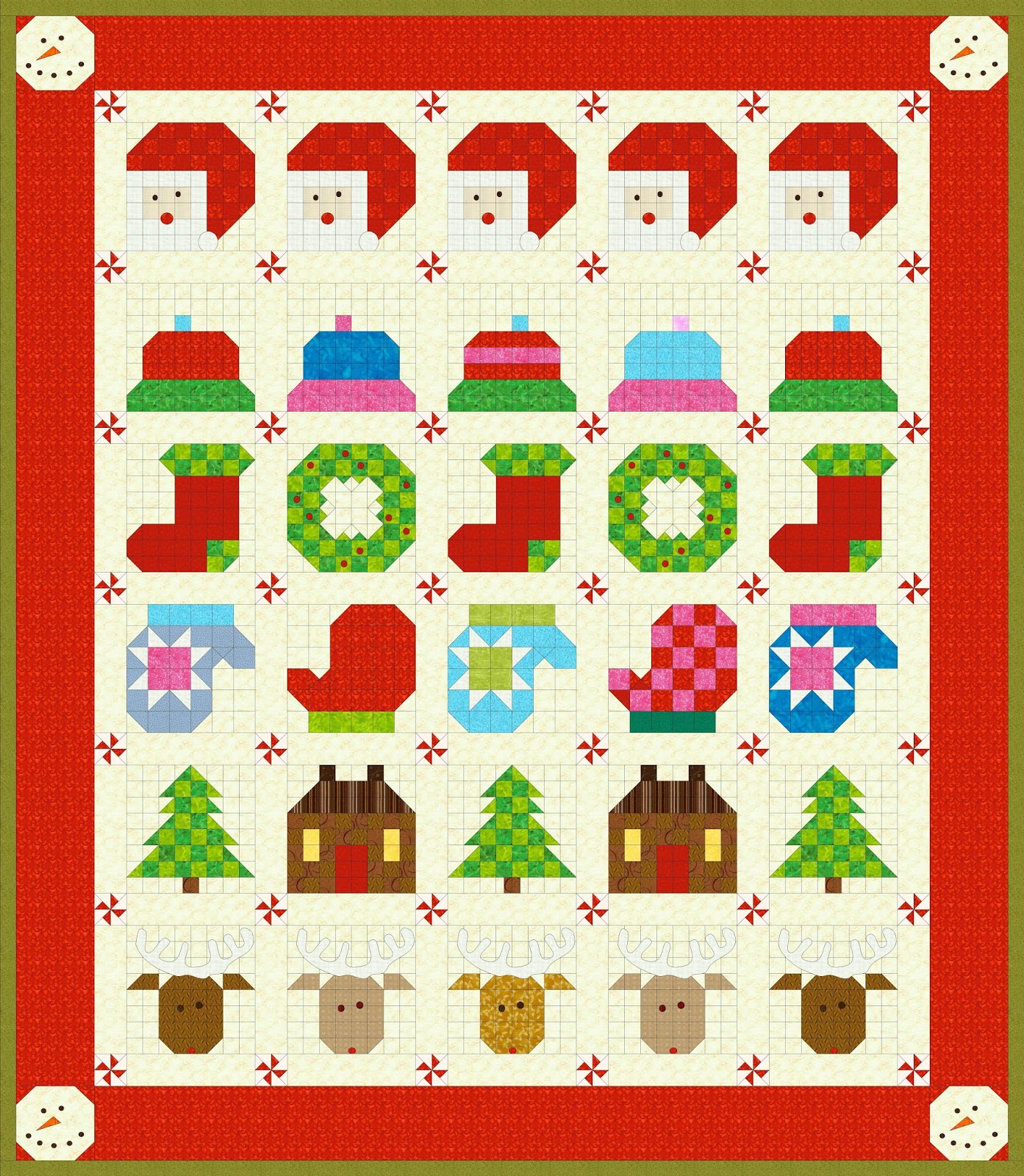 Quilt Doodle Doodles... BOM 2016 A Sneak Peek