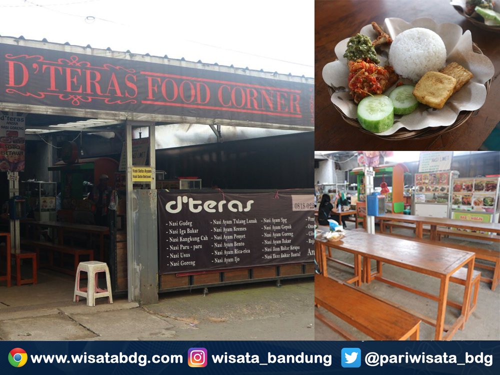 D'Teras Food Corner, Wisata Kuliner Pilihan di Bojongsoang