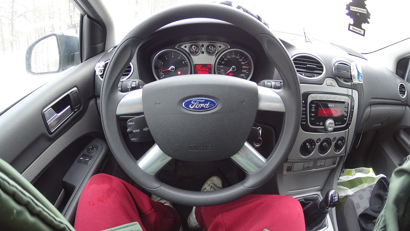 Spotted Cars In Moscow 2008 Ford Focus Ii Interior