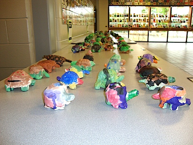 Thomas Elementary Art: 1st Grade Clay Turtles