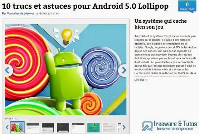 10 trucs et astuces pour bien maîtriser Android 5.0 Lollipop