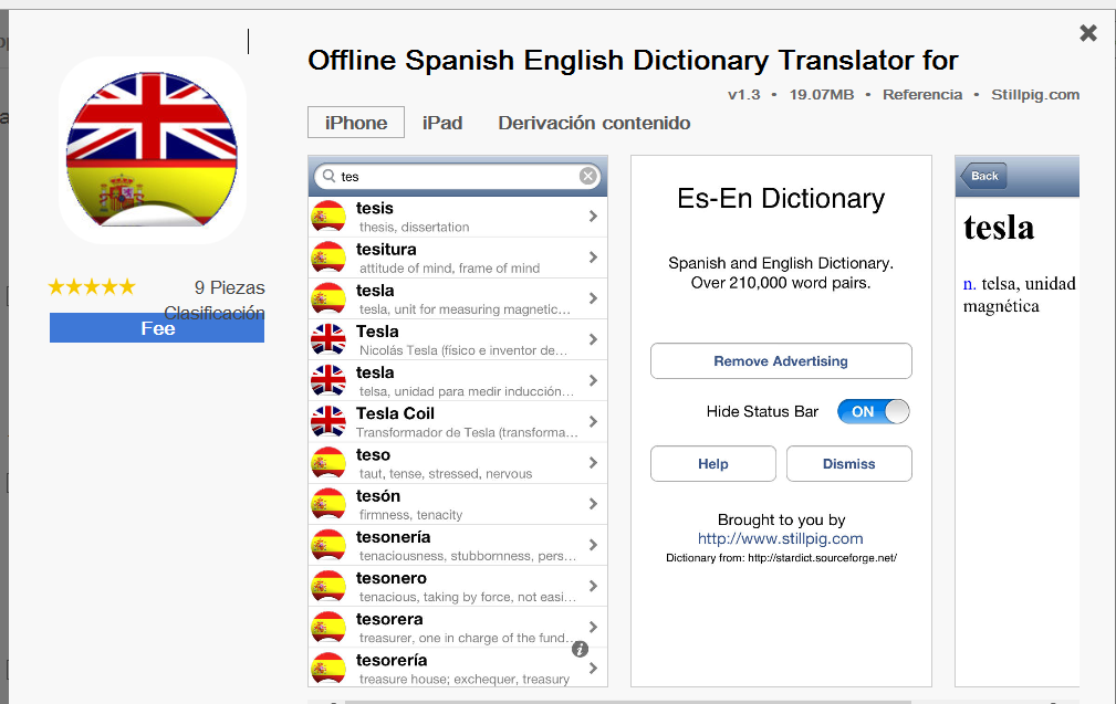 Teacher Xavier blog Diccionarios offline para iosProbado en Iphone 5