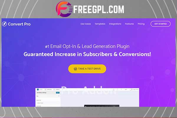 Convert Pro – Email Opt-In & Lead Generation Free Download