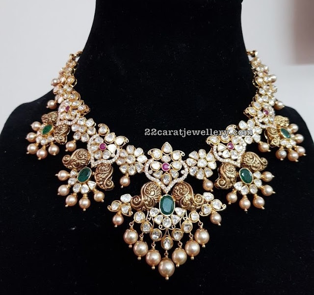 Flat Diamond Opulent Chokers - Jewellery Designs