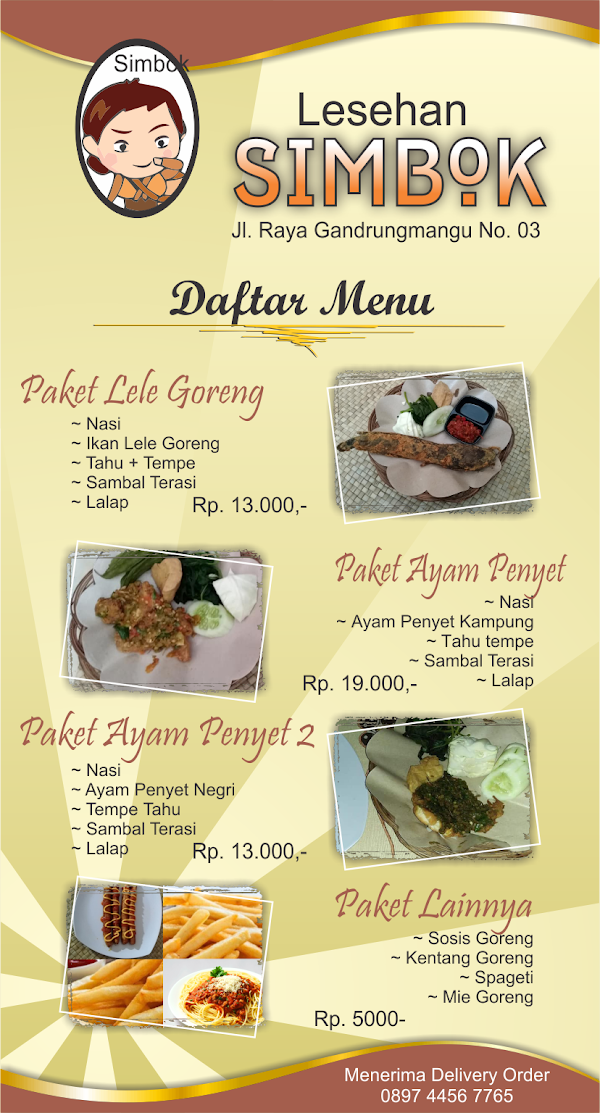 DESAIN BROSUR GRATISAN MENU LESEHAN DESAIN BROSUR GRATISAN MENU LESEHAN