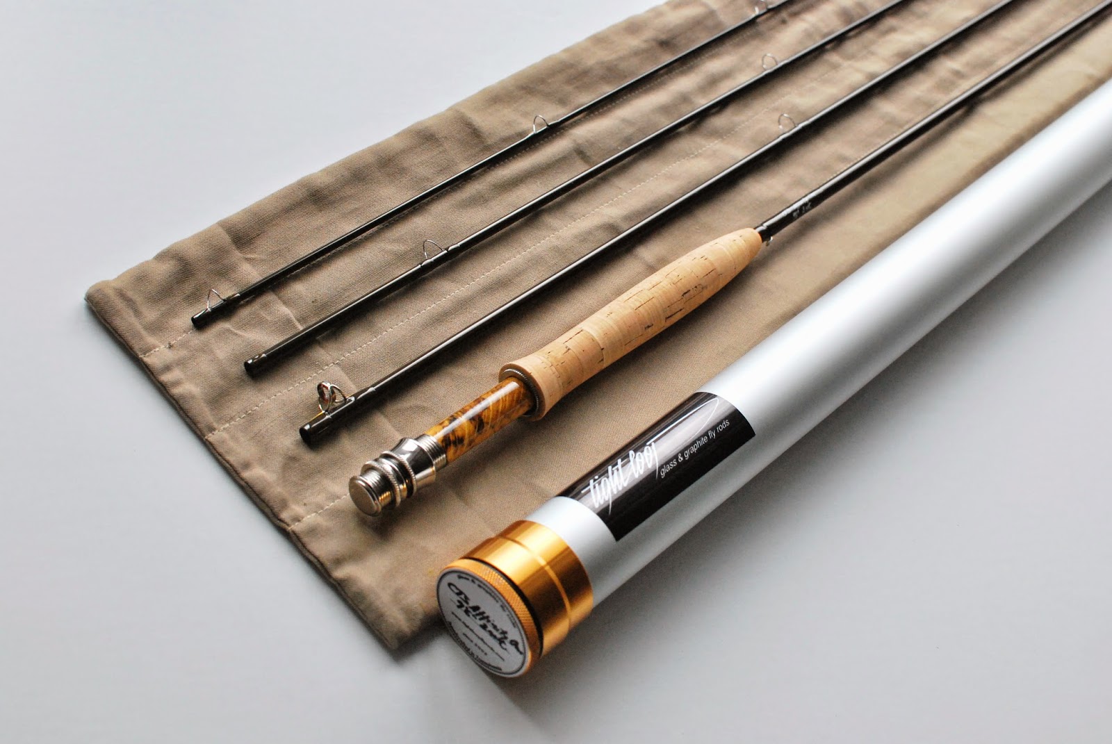 Handcrafted graphite and fiberglass fly rods CTS Affinity One 9'6" 2