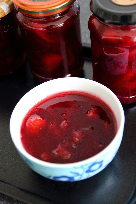 Plum and Vanilla Bean Jam