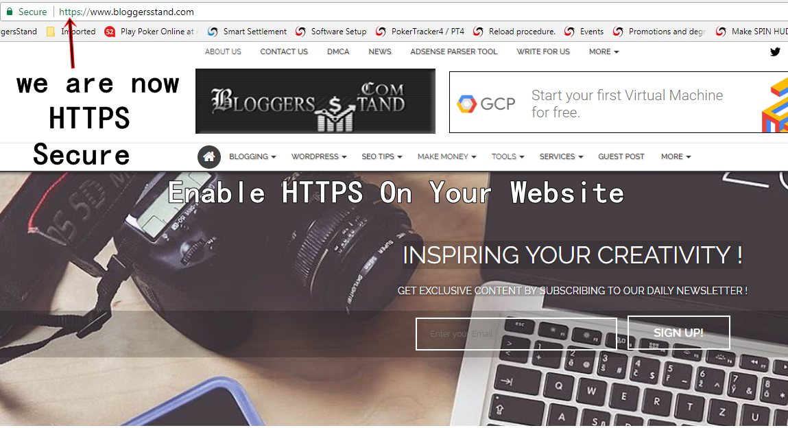How to Enable HTTP to HTTPS For Custom Domain In Blogger activate http to https in blogger custom domain