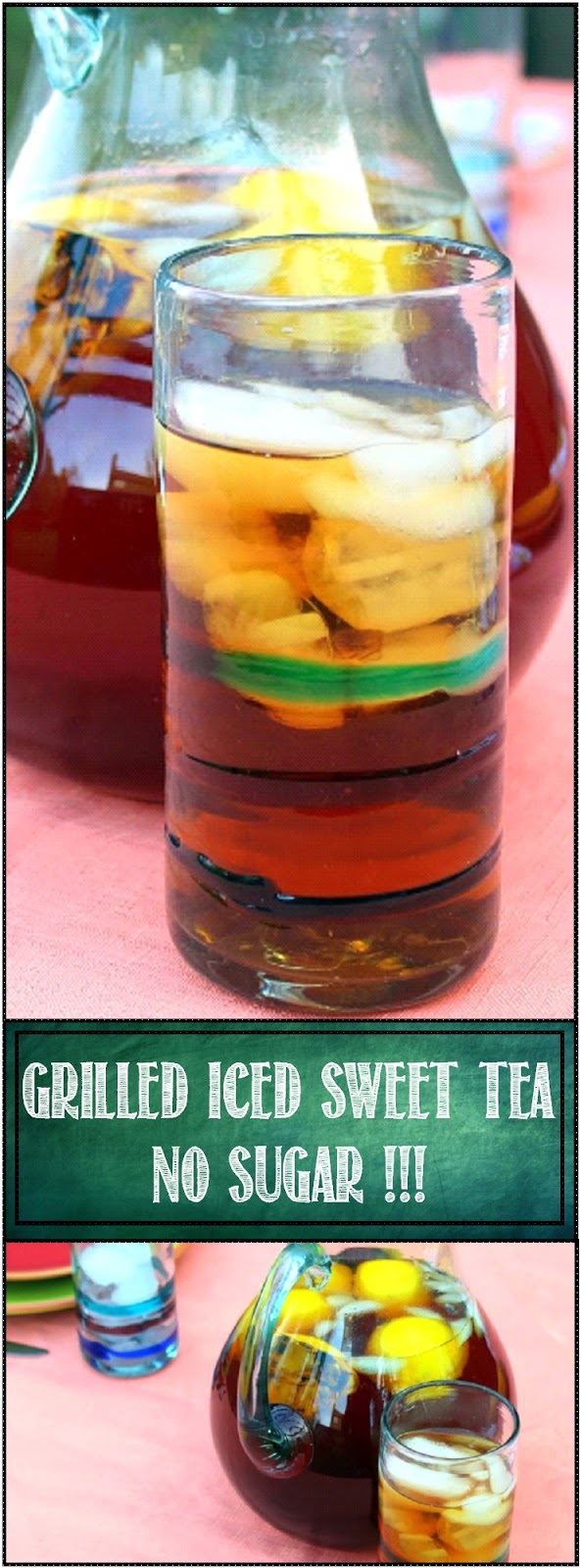 52 Ways to Cook GRILLED Iced SWEET Tea (NO SUGAR!!!) 52 Grilling Time Secret Extras