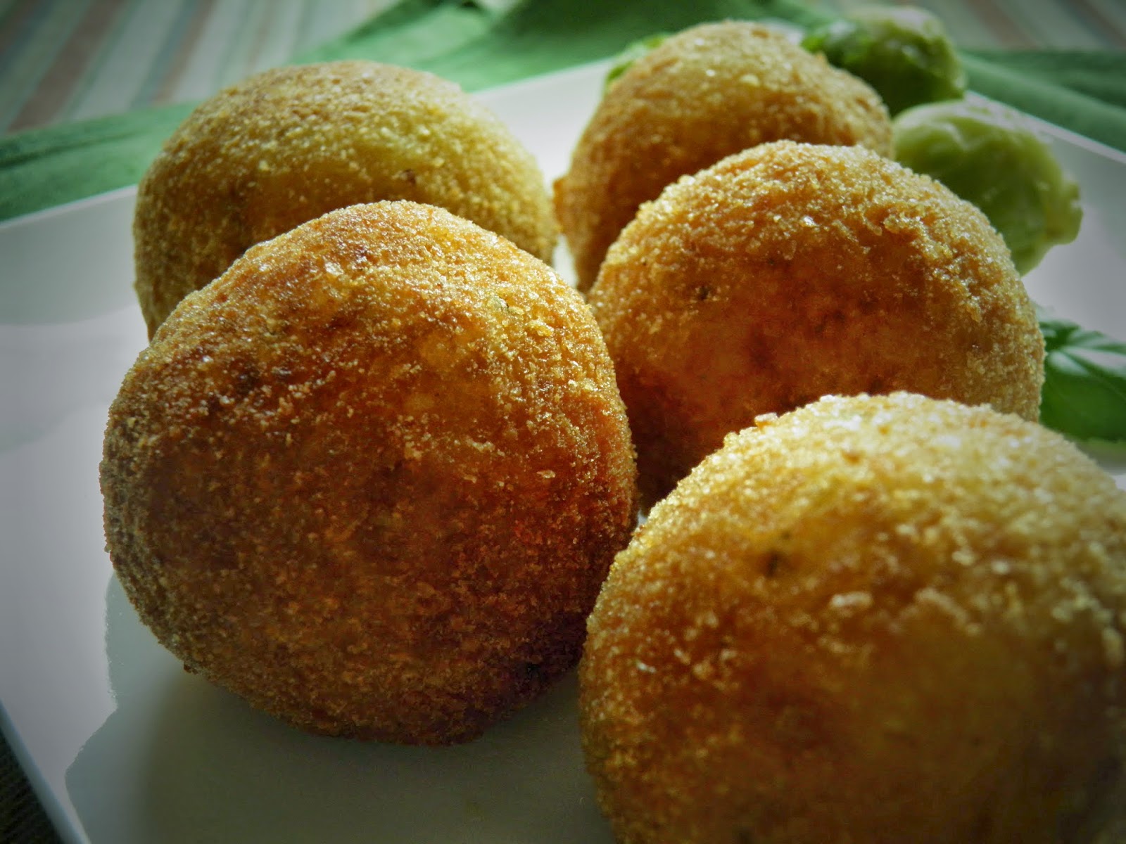 Картофельно сырные шарики