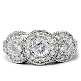 diamond rings vintage