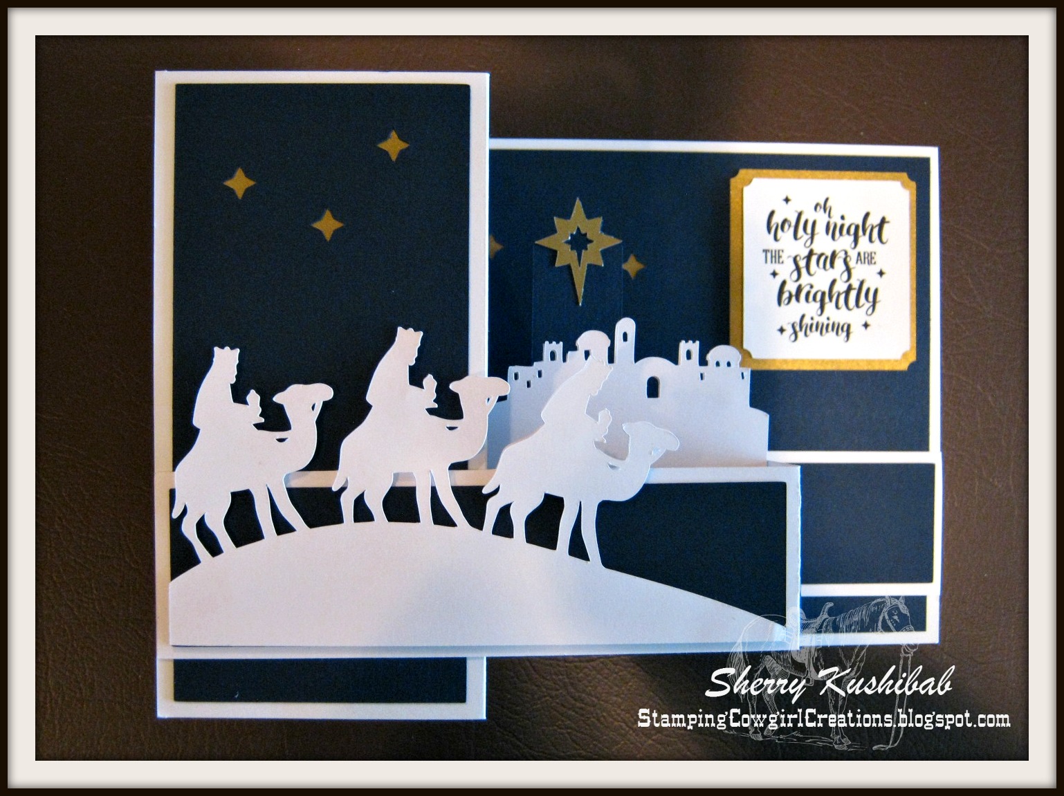 Oh Holy Night Nativity 3 - Lori Whitlock's SVG Shop