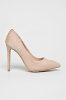 Public Desire - Pantofi cu toc bej Public Desire - Pantofi cu toc bej