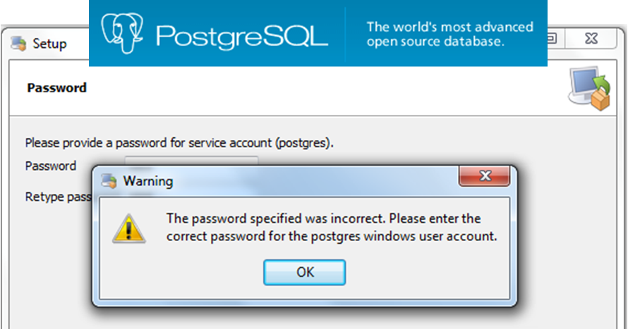 Password specified. Удалить пользователя Postgres. The specified password is Incorrect.. Windows how to open Postgres.