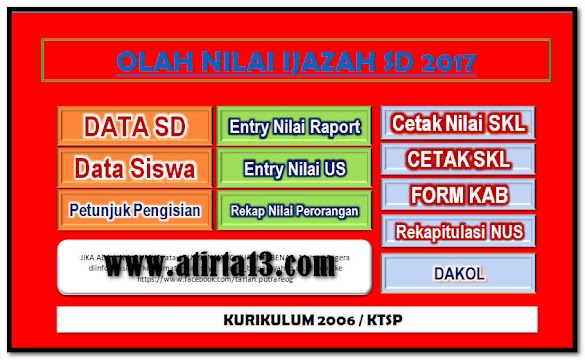 Mengolah Nilai Ijazah Dengan Aplikasi Format Excel.Xlsx