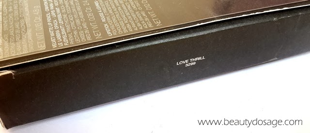 NARS Love thrill Gift set Review, Swatches and Photos | Beauty Dosage