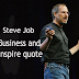 Steve Job, Business And Inspirational Quote (1)