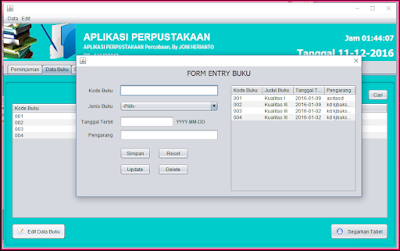 source code aplikasi toko buku java source code aplikasi toko buku java