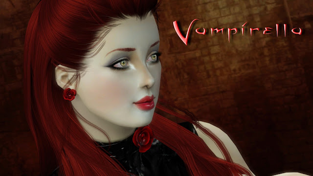 BABEL SIMS: TS3 Sim: Vampirella by Thomas J Chee (TheReds Studio)