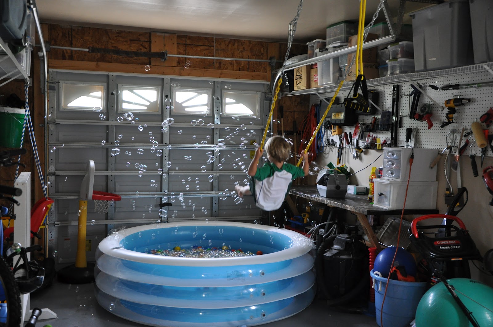 Play At Home Mom LLC Balls, Bubbles, and an Indoor Pool