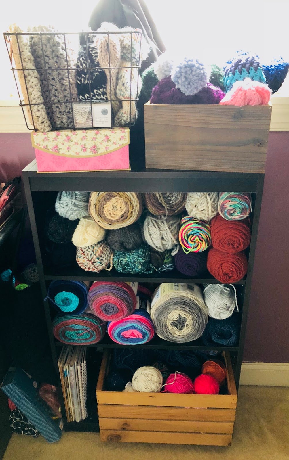 Bry's Crochets Awesome yarn storage ideas!!