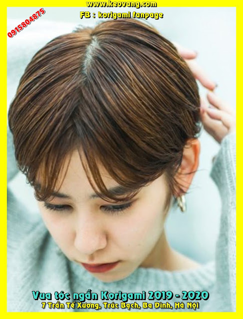 Vua tóc ngắn Korigami cắt tóc tomboy Kawai đẹp nhất Việt Nam 2019 2020