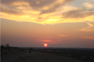 Rajasthan blogs, Rajasthan sunset
