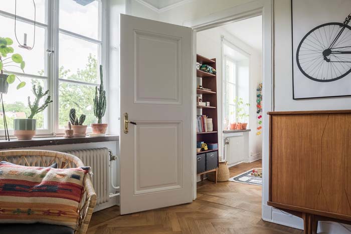 Vintagea kerrostalokodeissa