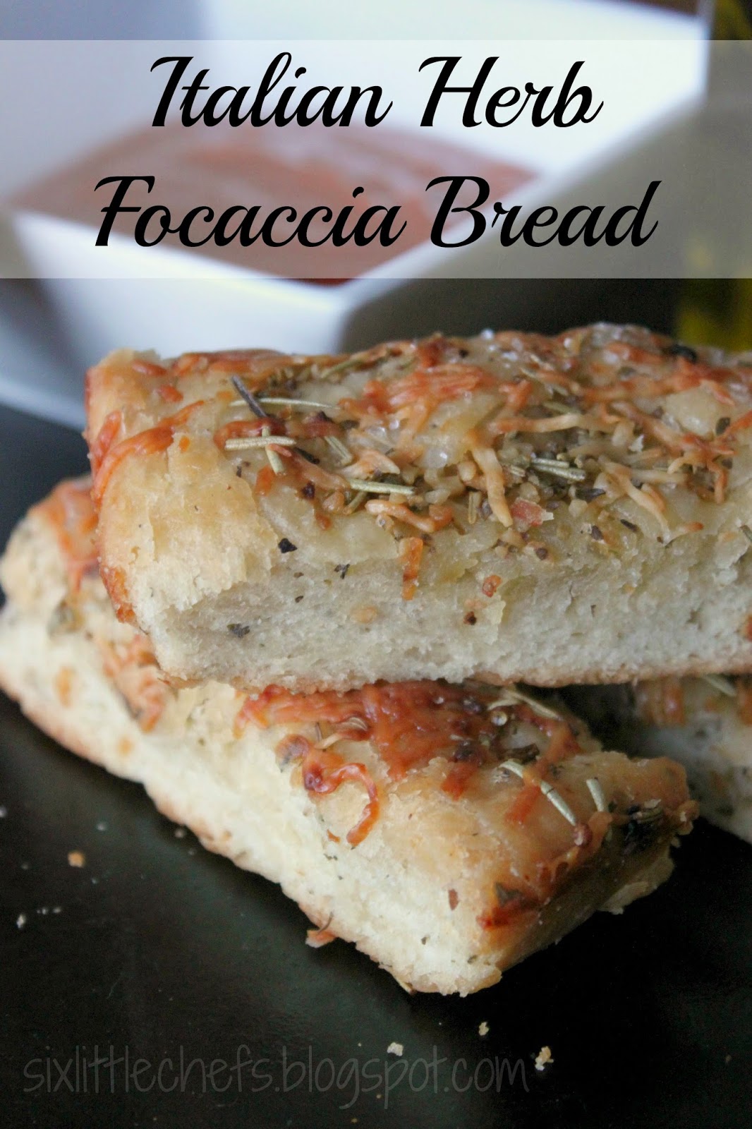 Six Little Chefs Italian Herb Focaccia Bread