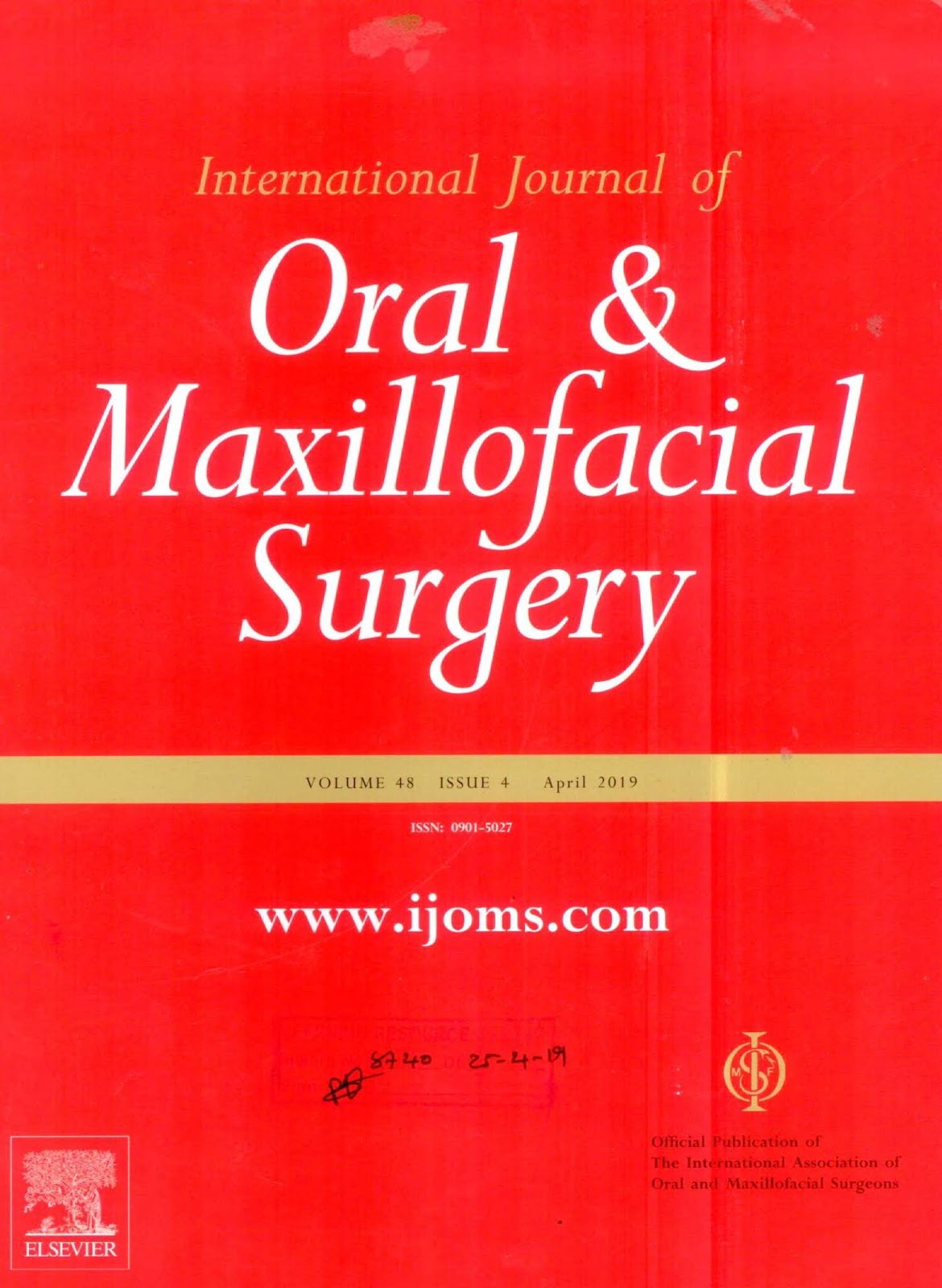 https://www.sciencedirect.com/journal/international-journal-of-oral-and-maxillofacial-surgery/vol/48/issue/4