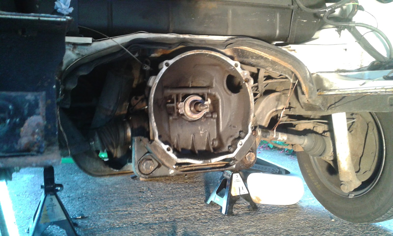 VW Type 2c Campervan Gearbox Replacement Procedure