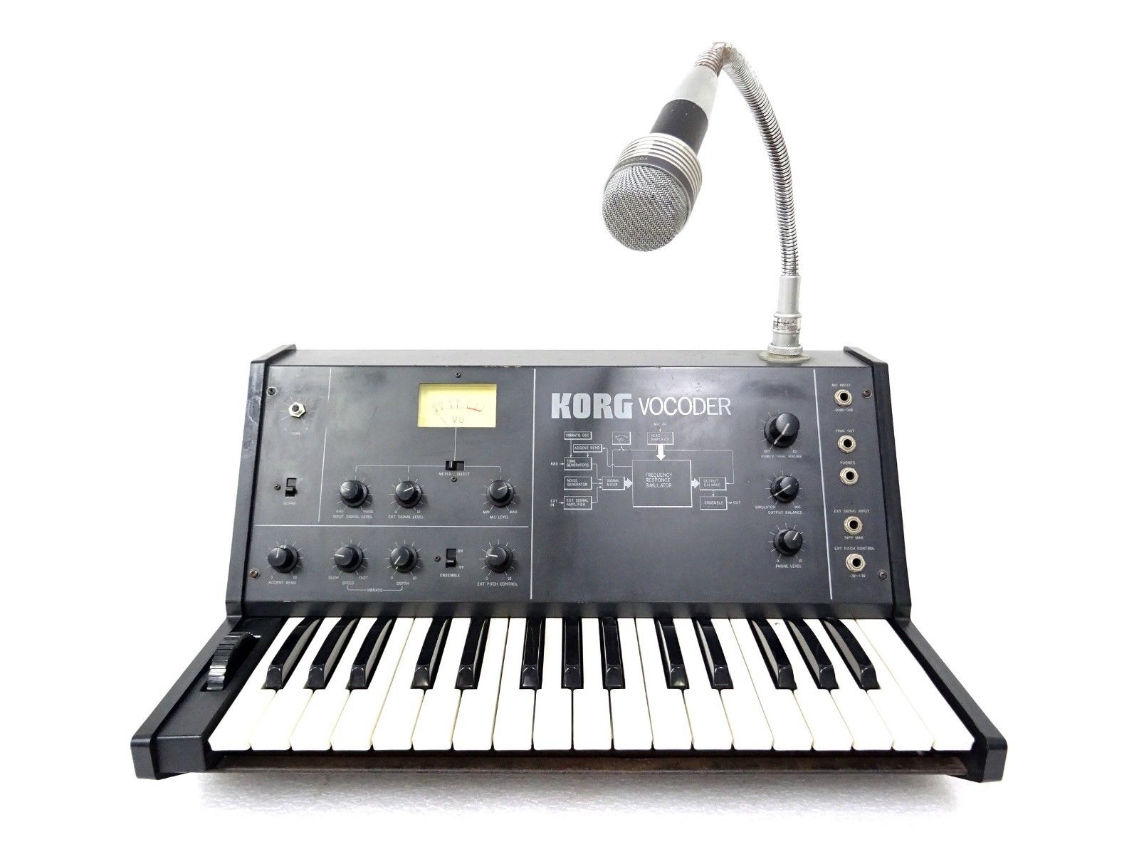 MATRIXSYNTH VC10 Vintage Analog Vocoder Synth Working w/ MC01