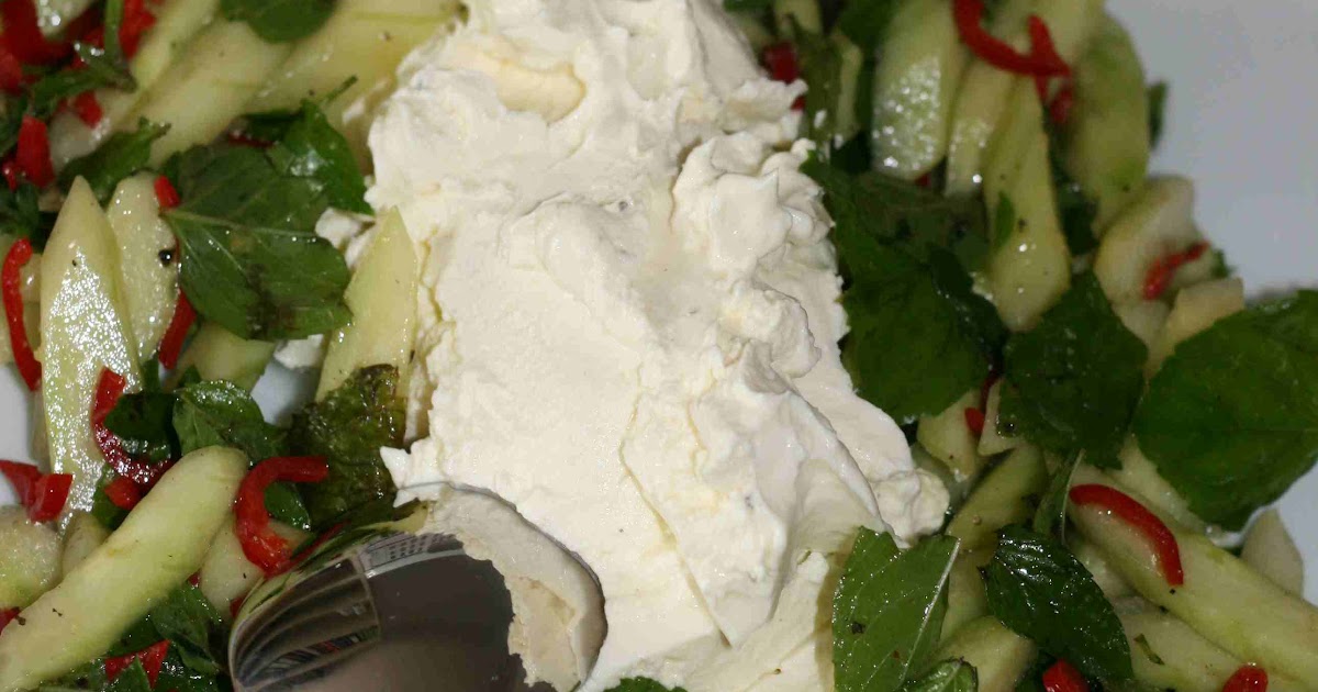 bushcooks kitchen: Bürogarten-Sommerfest: Gurken-Minze-Salat mit ...
