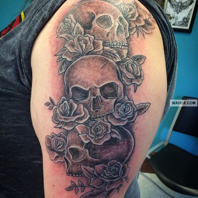 Gambar Tato 3D Keren Tengkorak Terbaru Koleksi Foto Google, Tumblr, Pinterest,instagram