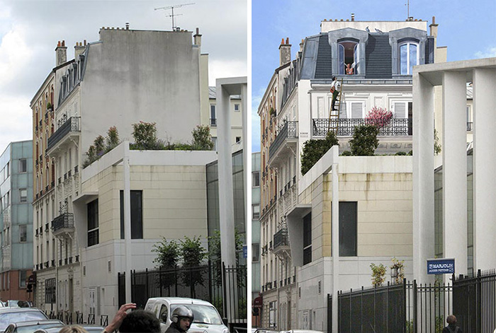 French Artist Transforms Boring City Walls Into Vibrant Scenes Full Of Life - Roméo et Juliette