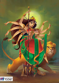 www.cbsencertsolution.com Durga Puja image