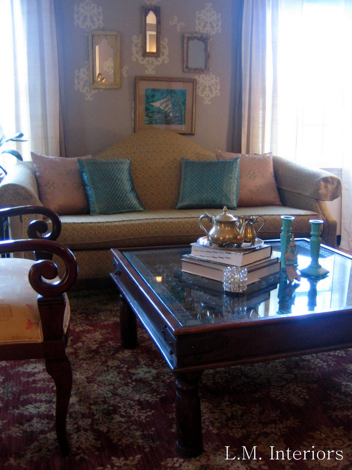 A Room with A View: Living Room Wall Display