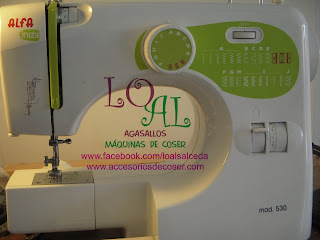 alfa 530 inizia maquina de coser