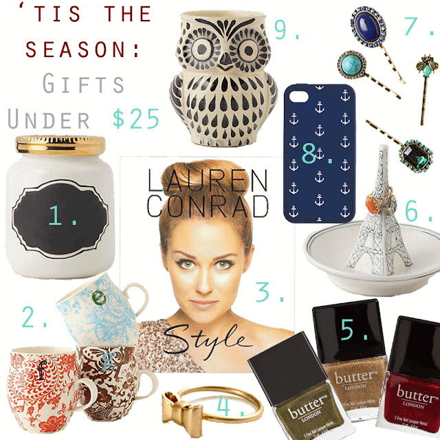Holiday Gift Guide Gifts Under 25 — Refined Couture