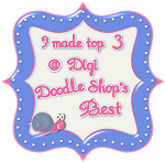 I made top 3 at Digi Doodle Shop