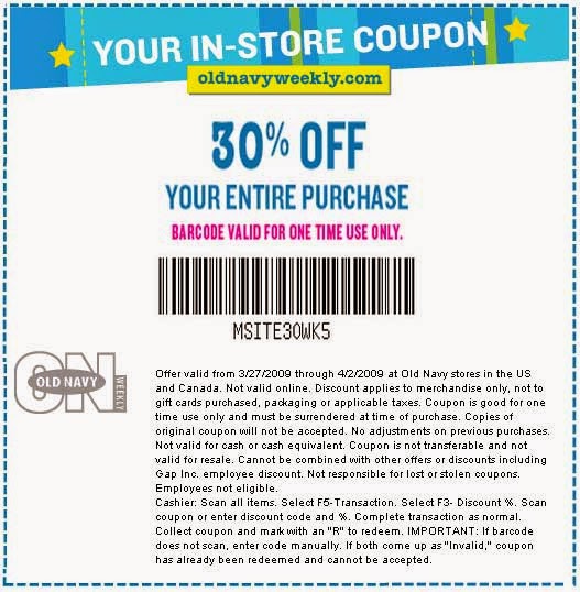 old navy printable coupons 30 % off 2014 old navy