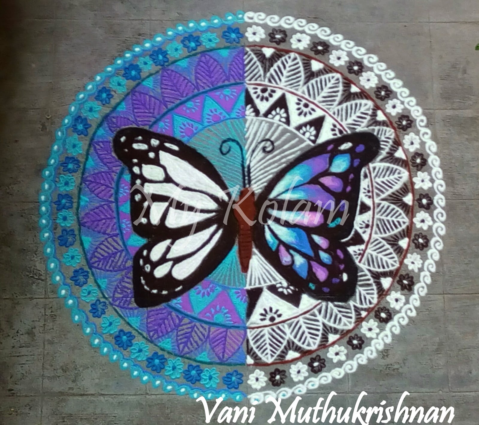 My Kolam: 50-50
