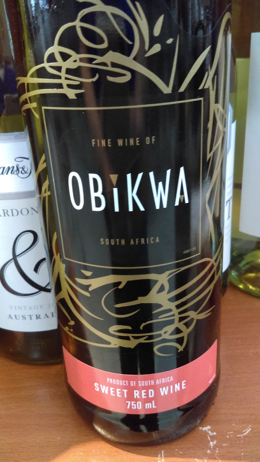 美食語言 紅酒 南非 Obikwa Sweet red wine