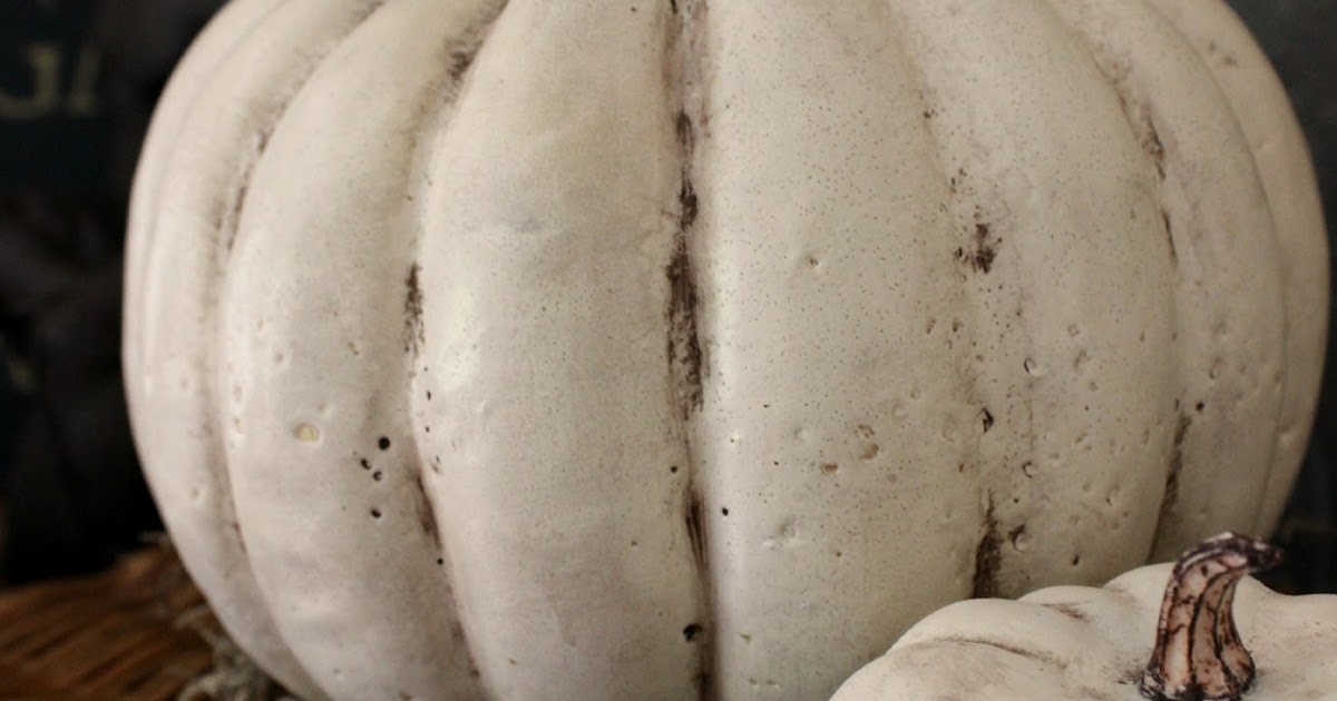 Vintage Country Style Pottery Barn Pumpkin Hack