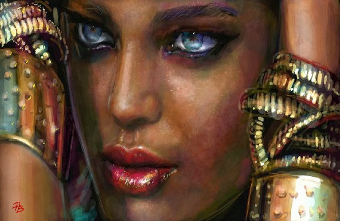 Angie Braun, 1961 Blue Eyes.. Tutt�Art Pittura