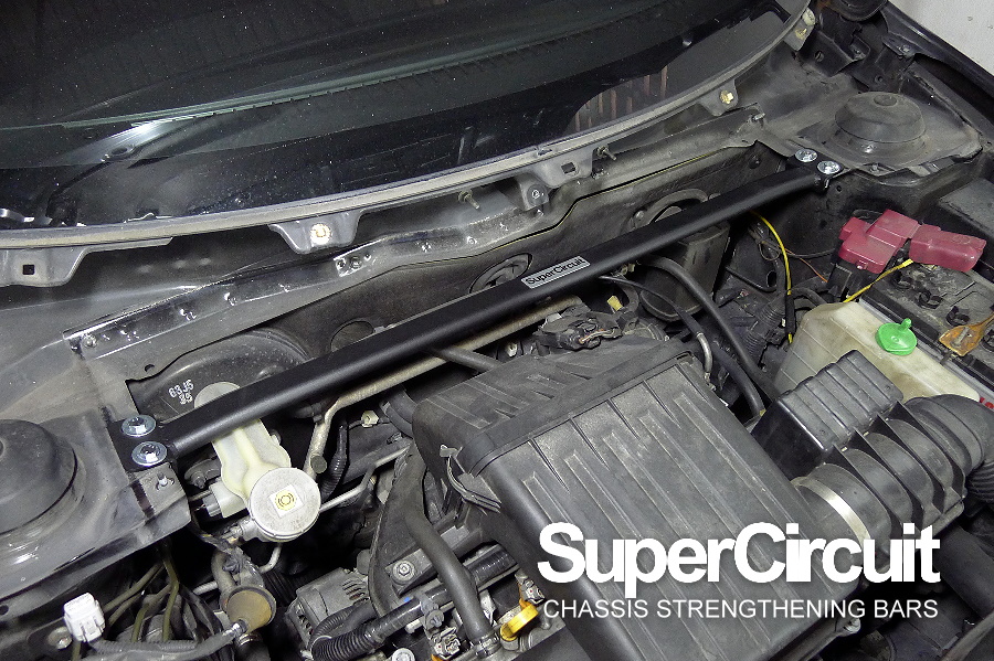SUPERCIRCUIT CHASSIS STRENGTHENING BARS Suzuki Swift 1.5 (ZC21S) Front