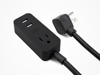  Dual USB Ports & A Power outlet to you