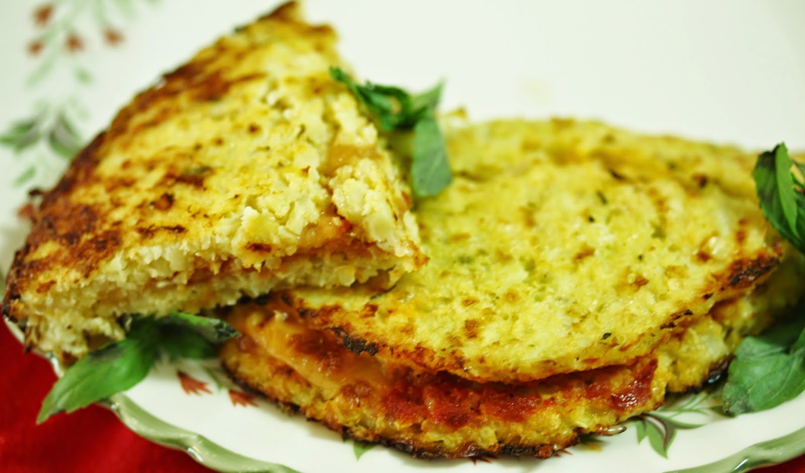 Best of Long Island and Central Florida Cauliflower Crust Calzone